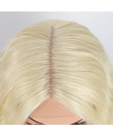 Buy D but Lace Front Wig 75 cm - Super Long Water Shaft 5% Brazilian Real Hair 95% Heat-Resistant Synthetic 240g - 12 cm Top Parting Blonde International Shipping Available - Buy Online on GoSupps.com