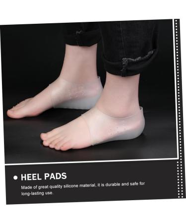 NOLITOY Height Increasing Insoles for Men & Women - Breathable Heel Cups for Pain Relief | Transparent Heightening Insoles 13x8cm - Buy Online on GoSupps.com