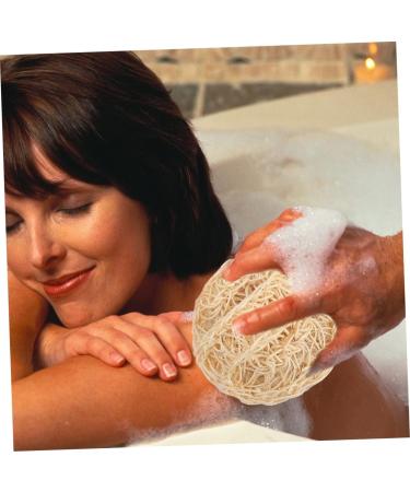 Housoutil 9 Pcs Shower Cleaning Balls - Exfoliating Loofah & Sponge Set for Bath & Shower - Perfect for Toiletries - Buy Online on GoSupps.com