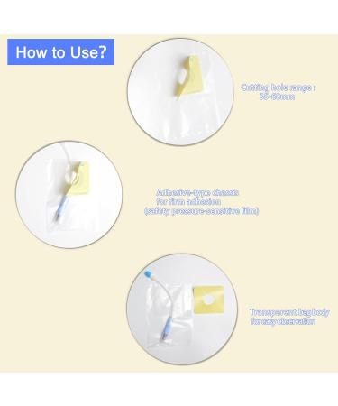 Waterproof Peritoneal Dialysis Shower Cover - 80 Pack Ostomy Protector for PD Catheter & Feeding Tube Care - Buy Online on GoSupps.com