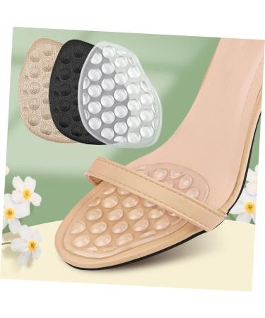3 Pairs High Heels Forefoot Pad Inserts | Gel Metatarsal Cushions for Women - Comfortable Heel Support in Assorted Colors - Buy Online on GoSupps.com
