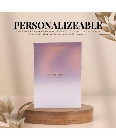 Patrick Ta Cr me Contour & Powder Bronzer Duo - She s Sculpted | 0.56 Oz - International Shipping Available - Buy Online on GoSupps.com
