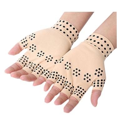 Pressure Care Gloves Half-Finger Silicone Joint Relief Hand Gloves - Rehabilitation Training Pressure Health Care Nursing Gloves Hand Relief Driving Gloves Outdoor Gloves Pintle - Buy Online on GoSupps.com