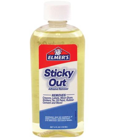 Elmer's Sticky Out Adhesive Remover, 4.0 Ounces, Clear (171)