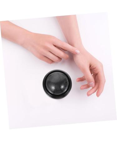 Hapinary Multifunctional Massage Ball | Yoga & Fitness Exercise Accessory - 6.5x6.1cm Black - Buy Online on GoSupps.com