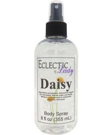 Daisy Body Spray 8 ounces Body Mist for Women with Clean Light & Gentle Fragrance Long Lasting Perfume with Comforting Scent for Men & Women Cologne with Soft Subtle Aroma For Daily Use 8 Fluid Ounces