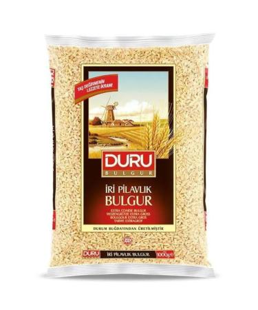 Duru Bulgur Extra Coarse 1000g - 6 Pack | Premium Turkish Grain for Healthy Cooking | International Shipping Available - Buy Online on GoSupps.com