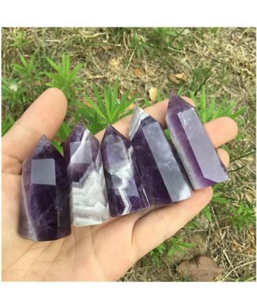 Natural Crystal Rough NaturalWand Decorated Natural Fantasy Amethyst TowerQuartz PointStones (Size : 1 pc) (Size : 1 pc) - Buy Online on GoSupps.com