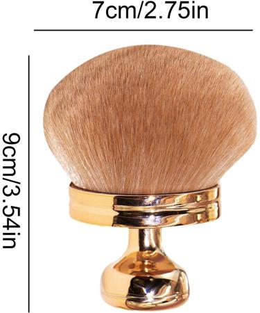 Face Powder Brush Powder Makeup Brush Blush Brush Powder Makeup Brush Fixing Powder Brush Face Brush Makeup Mushroom Head Brush for Fixing Loose and Pressed Powder Rose Gold - Buy Online on GoSupps.com