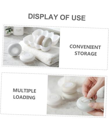 FOMIYES 5 Sets Travel Bottle Travel Containers Daily Use Lotion Jar Travel Essentials Toiletries Airless Pump Jar Foundation Travel Soap Lotion Container White Pp Dish Soap Filling - Buy Online on GoSupps.com