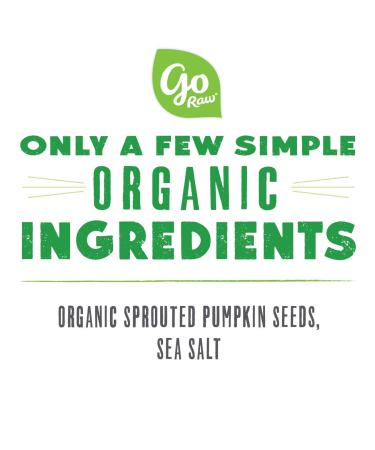 Go Raw Seeds with Sea Salt - 12 oz. Bags Box of Keto Vegan Gluten Free Organic Superfood Pumpkin Seeds - Single-Serve Snack Packs - Buy Online on GoSupps.com