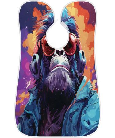 Cool Gorilla Beard Bib Apron - Ultimate Beard Hair Catcher for Men | Perfect Father's Day & Christmas Gift for Dad & Husband with 2 Suction Cups - Buy Online on GoSupps.com