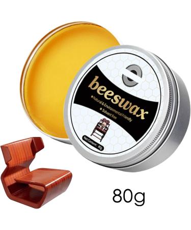 Beeswax Furniture Wax - Wood Polish Natural Beeswax Furniture Polish 80g Wood Seasoning Beeswax Natural Beeswax Furniture Polish for Wood Cleaner and Polish Furniture Care Nicything - Buy Online on GoSupps.com