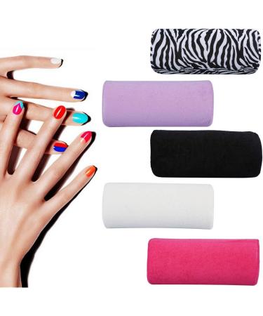 Nail Hand Rest for Acrylic Nails Hand Rest Cushion Pillow Washable Nail Art Sponge Pillow Manicure Tool (Rose Red) - Buy Online on GoSupps.com