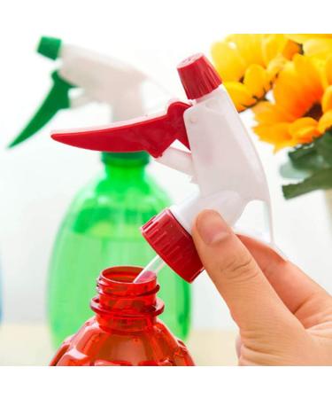 Uonlytech 3 Pack Empty Plastic Spray Bottles - Refillable Fog Hair Spray & Cleaning Liquid Essential Oil Containers (Green Yellow Blue) - Ideal for Travel & Home Use - Buy Online on GoSupps.com