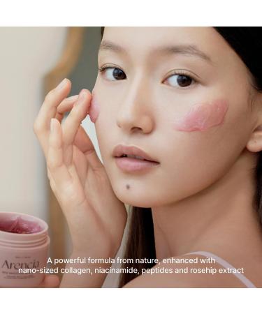 Overnight Face Mask Serum Duo Glow Hyssop + Red Collagen for Glass Skin Korean skincare - Buy Online on GoSupps.com