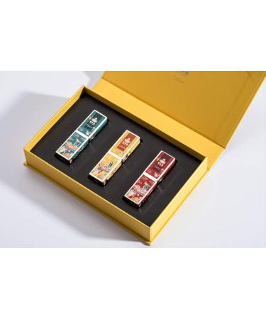 Catkin Carving Lipstick Set - Matte Red Orange Long Lasting Moisturizing - 3 Lipsticks (SUMMER PALACE) - Makeup Gift - Buy Online on GoSupps.com
