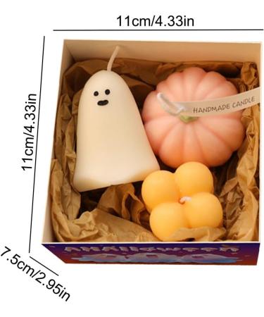 Halloween Cartoon Shape Scented Candle Set | Natural Aromatherapy Wax | Perfect for Halloween Parties - Buy Online on GoSupps.com