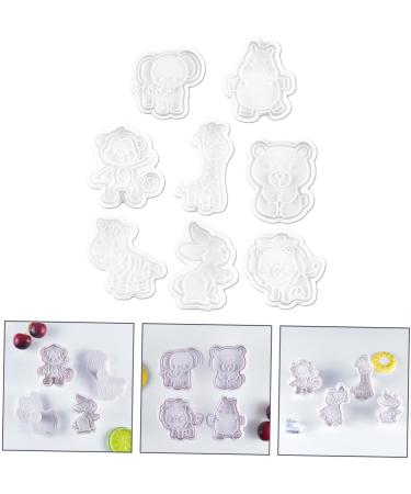 Zerodeko 16 Pcs Cake Spring Form White Outfit Cupcake Cookie Press White Cookie Mold Christmas Baking Tools 7.4X6.7X4CMx2pcs Whitex2pcs - Buy Online on GoSupps.com
