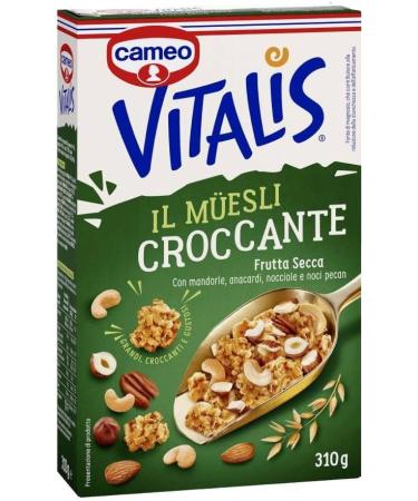 CAIYA 4X Cameo Vitalis Crunchy Muesli with Dried Fruit Almonds Cashews Hazelnuts and Pecans 310g 4 Packs  - Buy Online on GoSupps.com