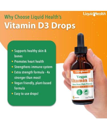LIQUIDHEALTH Vegan Daily Essentials Vitamin Starter Kit with Organic Methyl B12 Drops Vegan Liquid Collagen + Biotin Vegan Liquid Iron Vegan Vitamin D3 Drops - 100% Plant-Based Vitamins Made in USA - Buy Online on GoSupps.com
