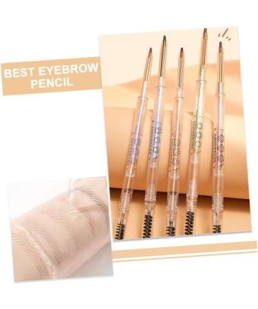 BIUDECO 5pcs Eyebrow Pencils with Brush Eyebrow Pens Thin Eyebrow Pencil Eyebrow Makeup Pencils Plastic - Buy Online on GoSupps.com