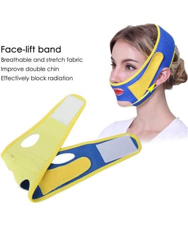 Ghzzy Facial Correction Mask | Slimming Bandage for Tightening Skin Reducing Wrinkles & Double Chin | Effective Face Care Straps - Buy Online on GoSupps.com