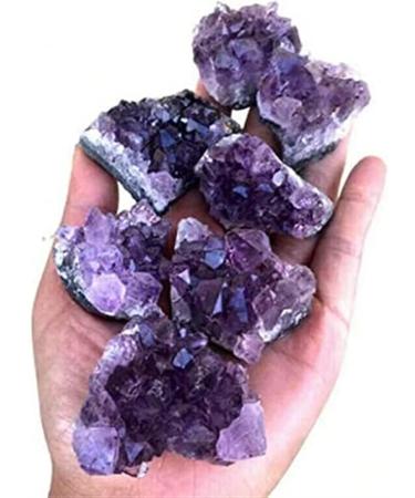 Amethyst Rough Stone 20-120g Natural Dream Amethyst Quartz Crystal Cluster (Size : 20-40g) - Buy Online on GoSupps.com