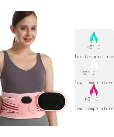 Shaple Electrically Heated Waist Belt - Reusable Pain Relief with 3 Heat Levels for Back Waist Neck Ankle & Knee Support - Buy Online on GoSupps.com