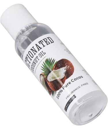 Sonew Liquid Coconut Oil Hair Care Coconut Oil Nourishing Moisturizing Odorless Liquid Coconut Oil for Promotes Healthy Skin Hair 100ml - Buy Online on GoSupps.com