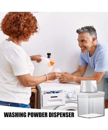 Laundry Detergent Dispenser 1500ml Laundry Powder Container Reusable Laundry Bottles Washing Up Powder Container For Home - Buy Online on GoSupps.com
