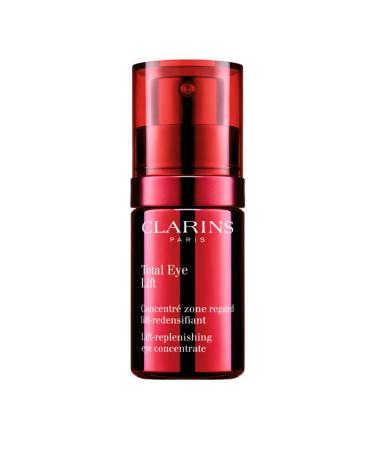 Clarins Total Eye Lift | Award-Winning | Anti-Aging Eye Cream | Targets Wrinkles, Crow's Feet, Dark Circles, and Puffiness For a Visible Eye Lift in 60 Seconds Flat*| Ingredients Of 94% Natural Origin Total Eye Lift, 0.5 Oz