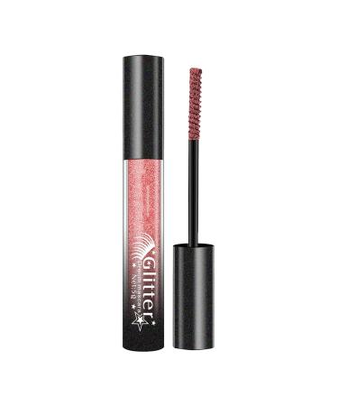 Mascara scintillant 1 5 ml Cils color s multicolores et imperm ables mascara volumateur et scintillant de couleur allong e et scintillante pour les f tes de mariage. (F One Size)