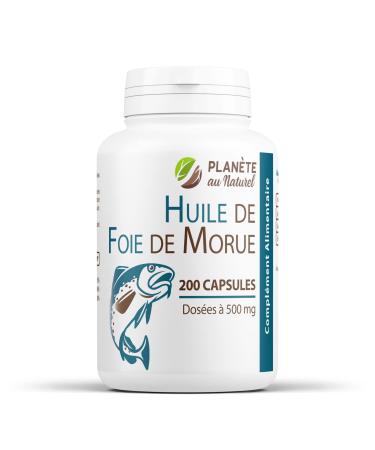 Cod Liver Oil 500 mg - 200 capsules