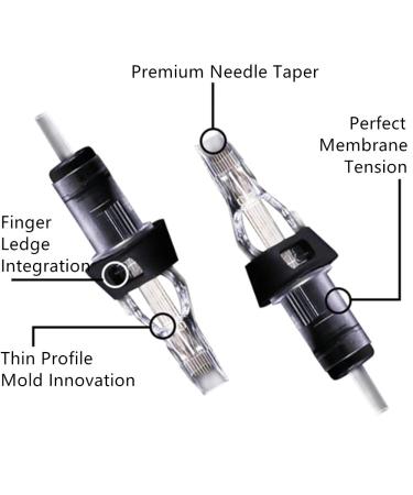 ZOMBEE GEN2 1209RL Silicone Tattoo Cartridge Needles - 16pcs with Finger Ledge Integration - Buy Online on GoSupps.com