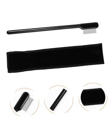 Didiseaon Eyelash Comb Brush Tool Set | 5 Sets Metal Mascara & Eyebrow Comb for Perfect Makeup | Black Lash & Wooden Handle Cosmetics - Buy Online on GoSupps.com