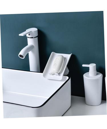 Ciieeo 2pcs Soap Storage Desktop Soap Rack Soap Holder Soap Drainer Earth Tones Plate - Buy Online on GoSupps.com