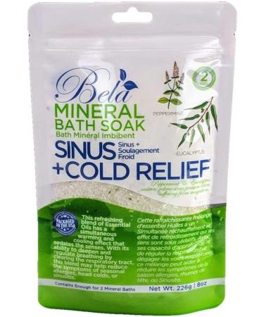 Bela Mineral Bath Soaks - Natural Organic Magnesium Salt Solution with Essential Oils | 8oz Pouch Pack of 7 Gift Set - Buy Online on GoSupps.com