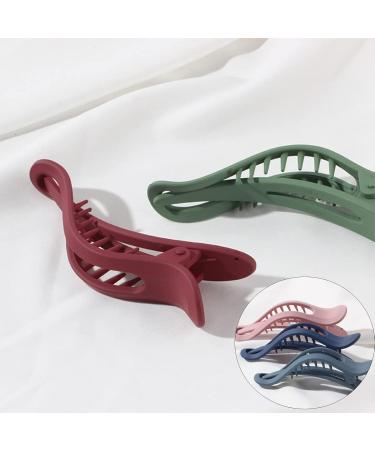 Aatpuss 6 Pieces Hair Claw Clips for Women & Girls - Strong & Stylish Hair Accessories in 6 Colors - Buy Online on GoSupps.com
