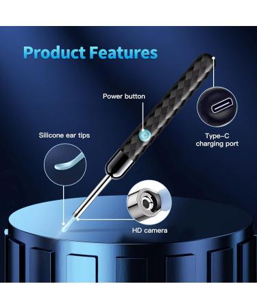 Waterproof Ear Wax Removal Kit with 8 Pcs Ear Set and 6 Spoons - Ear Cleaner Tool for iOS & Android - Buy Online on GoSupps.com