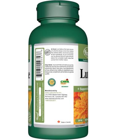 VORST Lutein 18 mg with Zeaxanthin 3 X 60 Capsules | Paleo Friendly Eyesight Supplement for Eye Health Immune System & Brain Health | Powder Pills | 3 Bottles 180 count (Pack of 1) - Buy Online on GoSupps.com