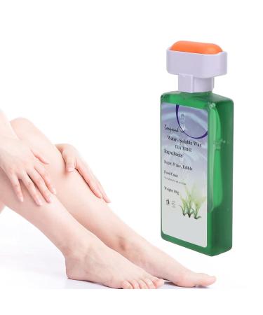 Milder Gentle Depilatory Wax Refill - 5.3oz for Home/Professional Use | Remove Hair from Legs Chest Armpits Bikini & Arms | Green Tea Infused - Buy Online on GoSupps.com