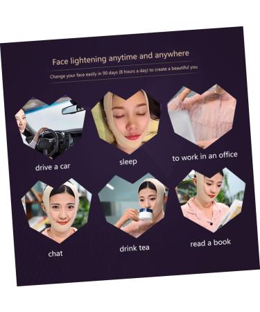BELLIFFY Bandage Cheek Band Slimming Strap Face Tape Mask High Elastic - Buy Online on GoSupps.com
