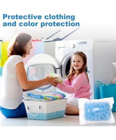 SOBW 100Pcs Fragrance Booster Beads Anti Static Washing Clothes Fragrance Beads Lasting Household Cleaning Tools Blue - Buy Online on GoSupps.com