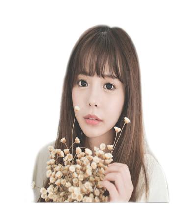 Buy Girls One Piece Clip-In Hair Extensions with Front Fringe Bangs - International Shipping Available - Buy Online on GoSupps.com