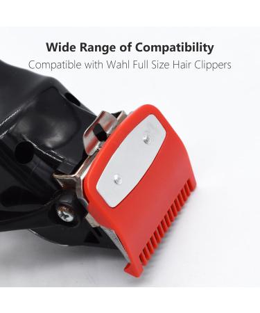Professional Hair Clipper Guide Combs - 2 Piece Set for Wahl Magic Clip - Precision Cutting Guards (1/16 3/16 1.5mm 4.5mm) - Multi-Colored - Buy Online on GoSupps.com