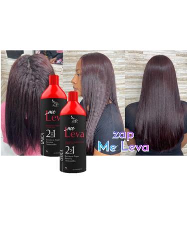 Zap Me Leva 2 in 1 Unica One Step 1L - Brazilian Keratin Treatment for Frizz-Free, Straight Hair - Buy Online on GoSupps.com