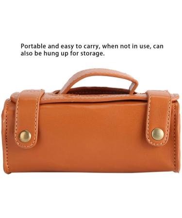 Portable Professional Shaving Bag | Simple Travel Toiletries Bag - Brown | International Shipping Available - Buy Online on GoSupps.com