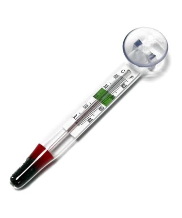 AquaStation aquarium thermometer analog aquarium thermometer glass thermometer with suction cup - Buy Online on GoSupps.com