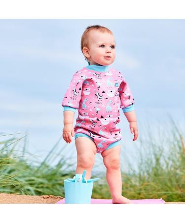 Splash About Happy Nappy Wetsuit | Reusable Swim Nappy | Nina's Ark | 6-14 Months - Buy Online on GoSupps.com